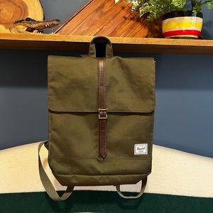 Herschel City Backpack in Forest.